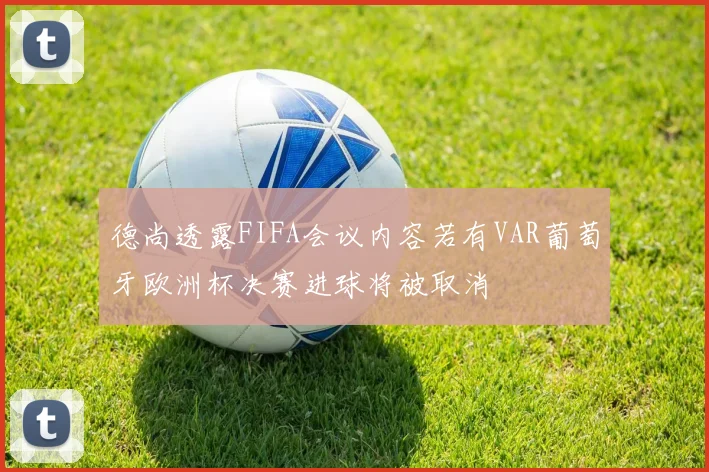 德尚透露FIFA会议内容若有VAR葡萄牙欧洲杯决赛进球将被取消
